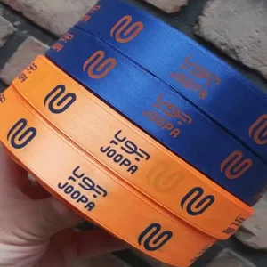 روبان سرمه ای و نارنجی جوراب جوپا