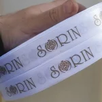 روبان کبریتی ۴ سانتی با چاپ طلایی sorin