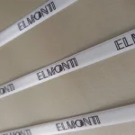 روبان سفید با چاپ مشکی elmenti