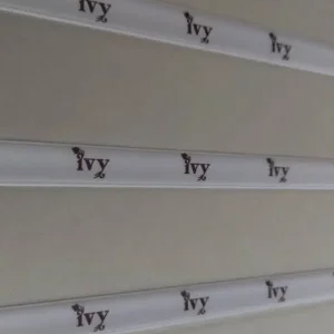 روبان ساتن ۱۴ میلی متری با چاپ قهوه ای evy