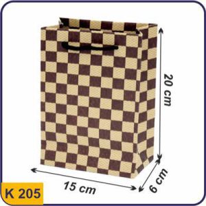 ساک طرح دار شطرنجی سایز 6×15×20
