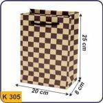 ساک طرح دار شطرنجی سایز 8×20×25