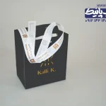 روبان کبریتی سفید ۲ سانتی با چاپ طلاکوب