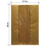 پاکت کرافت جلو پنجره عمودی 30×17