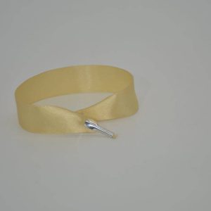 بند ساده ساک دستی رنگ طلایی30 سانتی متری