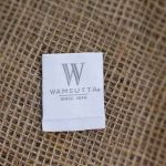 مارک پارچه ای ساتن w