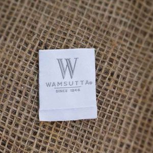 مارک پارچه ای ساتن w