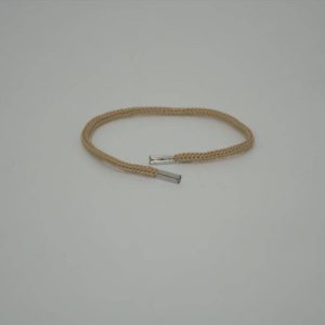 بند ساده ساک دستی رنگ کرم 30 سانتی متری