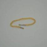 بند ساده ساک دستی رنگ طلایی 30 سانتی متری