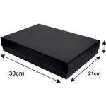 جعبه هاردباکس مشکی سایز 4×21×30