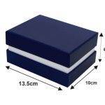 جعبه هاردباکس 3 تیکه سرمه ای سایز 6.5×10×13.5