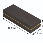 جعبه هاردباکس 3 تیکه مغزی زرد سایز 6×3.5×16.5