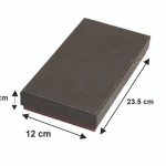 جعبه هاردباکس مشکی سایز 3.5×12×23.5
