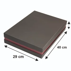 جعبه هاردباکس سه تکه سایز 8×29×40