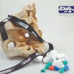 روبان مشکی با چاپ سفید aman