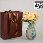 بگ اختصاصی با چاپ قهوه ای تن پلات