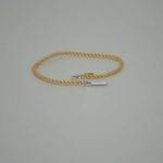 بند پیچ ساک دستی رنگ طلایی 30 سانتی متری