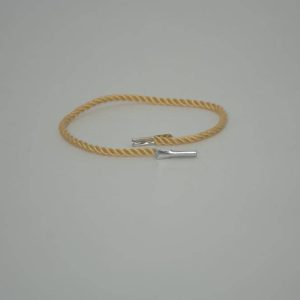 بند پیچ ساک دستی رنگ طلایی 30 سانتی متری