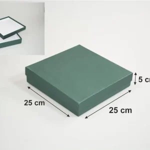 جعبه هاردباکس سبز سایز 5×25×25