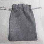 کیسه پارچه ای کنفی طوسی ۲۴ در ۳۰