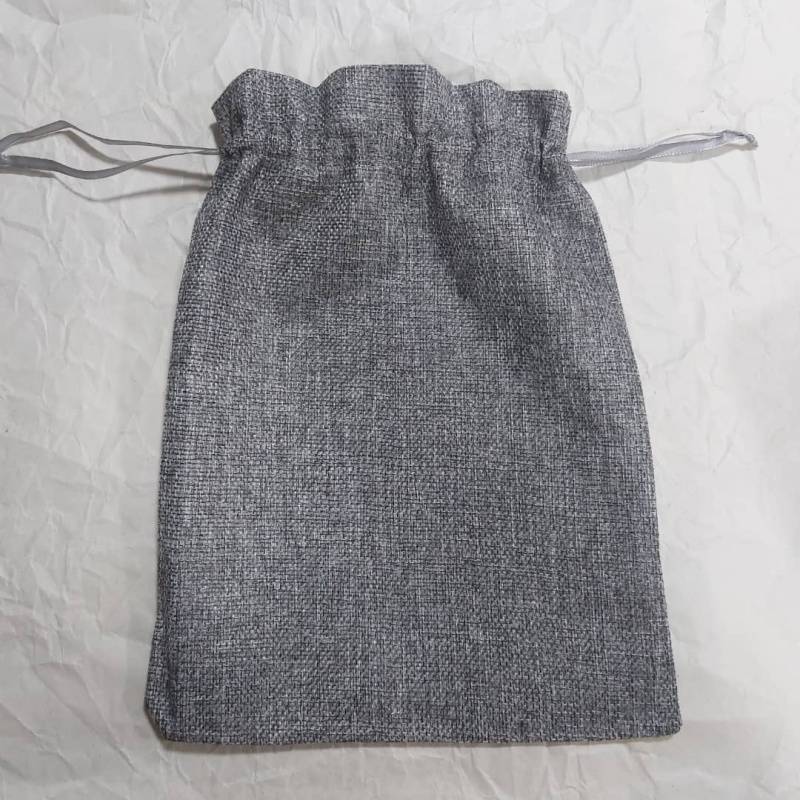 kanafi 13 کیسه پارچه ای کنفی طوسی ۲۴ در ۳۰