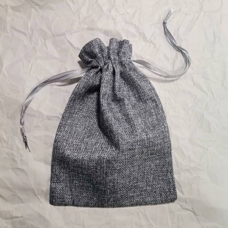 kanafi 16 کیسه پارچه ای کنفی طوسی ۱۹ در ۲۶