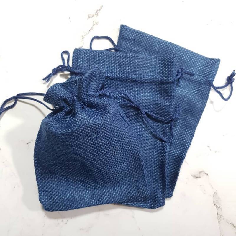 kanafi 20 کیسه پارچه ای کنفی سورمه ای ۱۰ در ۱۳