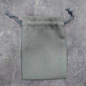 کیسه پارچه ای کنفی طوسی ۱۲ در ۱۶