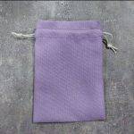 کیسه پارچه ای کنفی بنفش ۱۲ در ۱۶