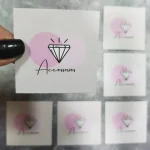 کارت اکسسوری سایز 5×5 سانتی متر بسته 50 عددی