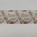 لیبل دایره ای آماده love me قطر 5.5 سانتی متر بسته 200 عددی