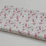 کاغذ پوستی آماده طرحدار قرمز 50×70 بسته 200 عددی