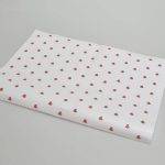 کاغذ پوستی آماده طرح قلب ریز 50×70 بسته 200 عددی