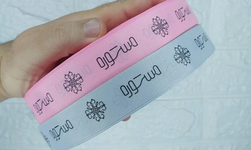 roobanpanicknet600 روبان 2 رنگ با چاپ ستوره