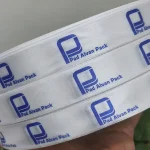 روبان سفید با چاپ pack