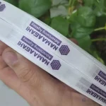 روبان سفید با چاپ نماآگهی