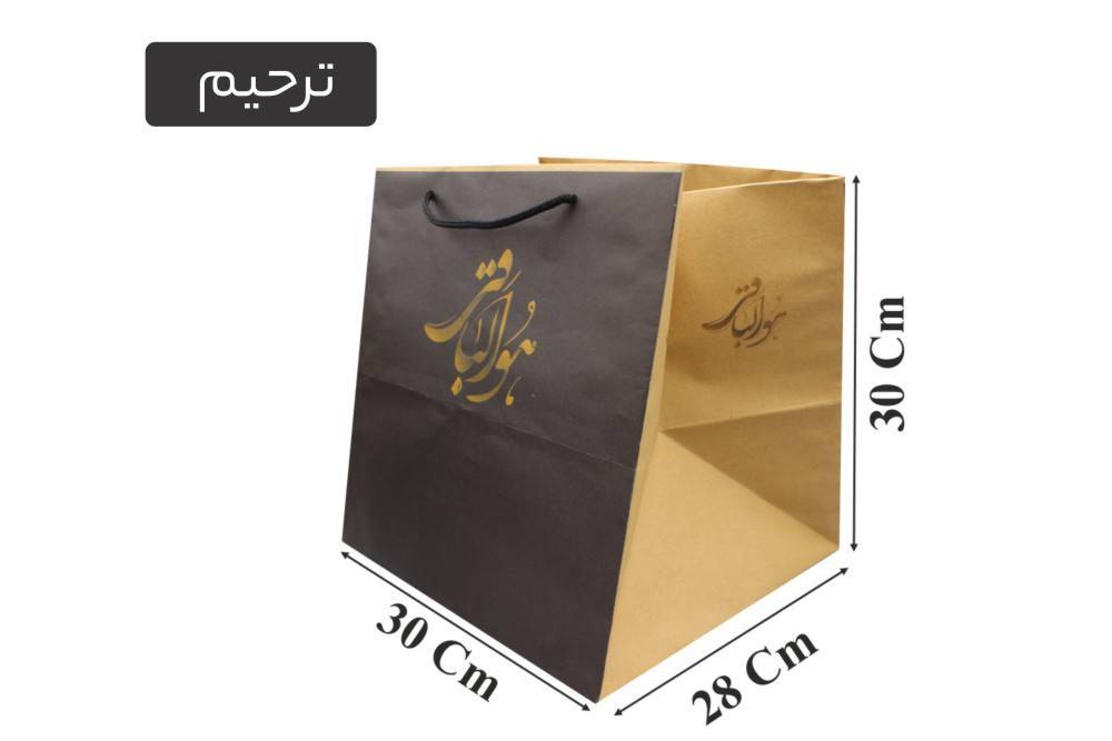 sack-a12 پاکت ترحیم بزرگ 28×30×30 بسته 50 عددی