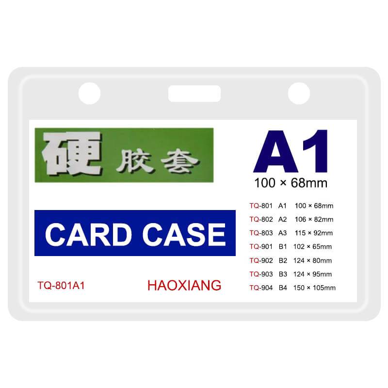 talgh-A1-1 طلق کارت آویز سایز A1 سایز 100×68 میلیمتر