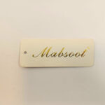 تگ برند mabsoot تیراژ 1000 عددی