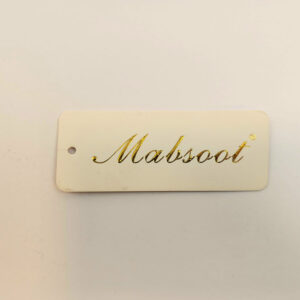 تگ برند mabsoot تیراژ 1000 عددی