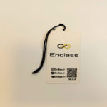 چاپ اتیکت مقوایی برند endless تیراژ 1000 عددی