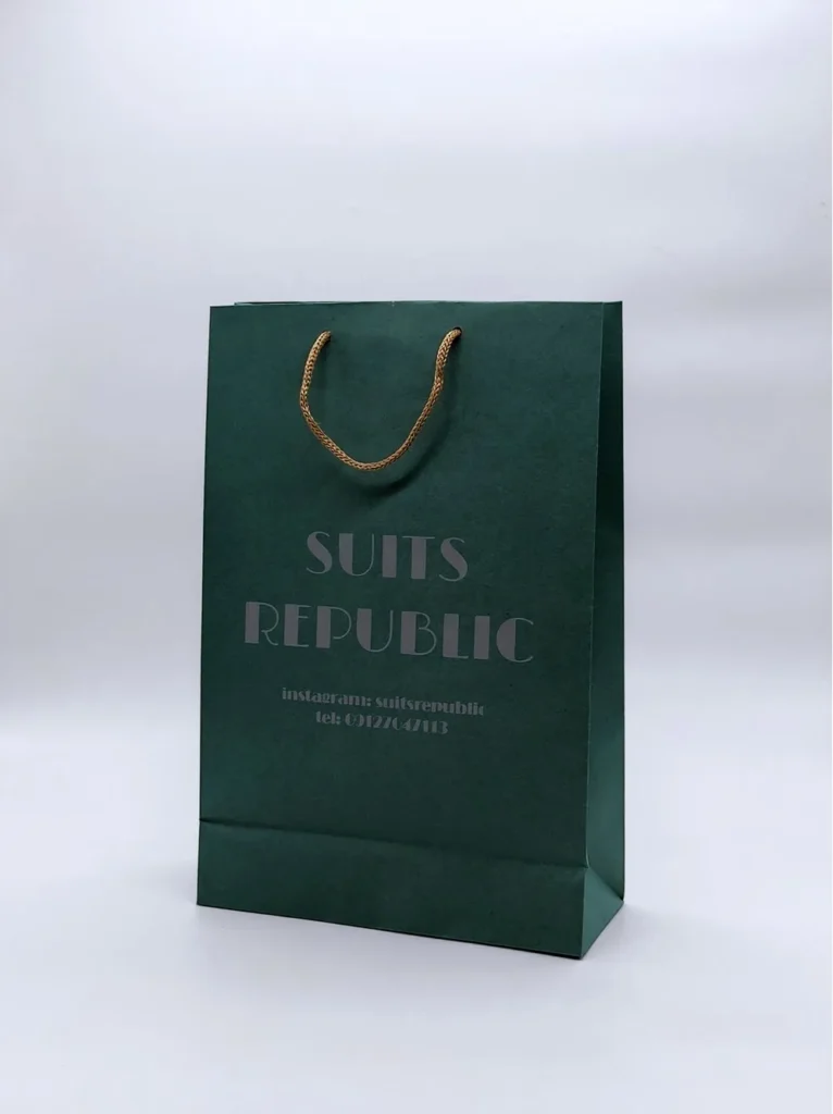 چاپ پاکت اختصاصی suits republic تیراژ 1000 عددی