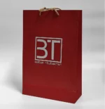 چاپ پاکت کرافت زرشکی babak tajbakhsh نقره ای یکرو تیراژ 1000 عددی