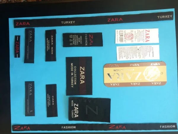تولید مارک مشکی پوشاک ZARA تیراژ 1000 عددی