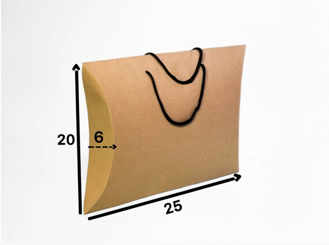 baleshtibag (3)_1 بگ کرافت بالشی سایز ۲۵×۲۰×۶ بسته 50 عددی