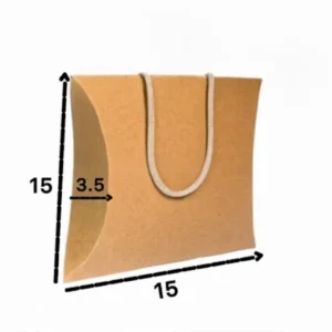 بگ کرافت بالشی سایز 3/5×۱۵×۱۵ بسته 50 عددی