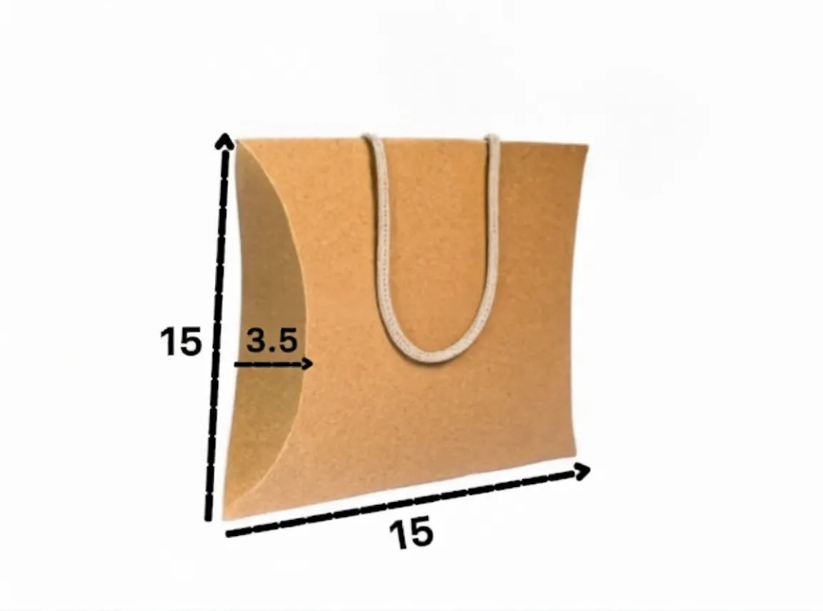 baleshtibag (6) بگ کرافت بالشی سایز 3/5×۱۵×۱۵ بسته 50 عددی