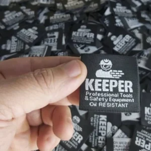 اتیکت بافت برند keeper تعداد 1000 عددی
