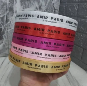 روبان amir paris برای فروشگاه عطر متراژ 1000 متری