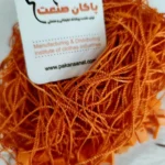 سفارش چاپ تگ مقوایی پاکان صنعت به همراه نخ پلمپ نارنجی تیراژ 1000 عددی